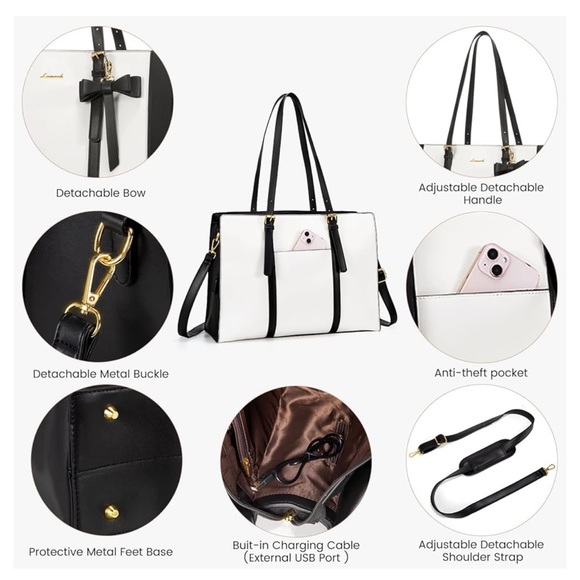 Tote Computer Bag - Picture 3 of 7